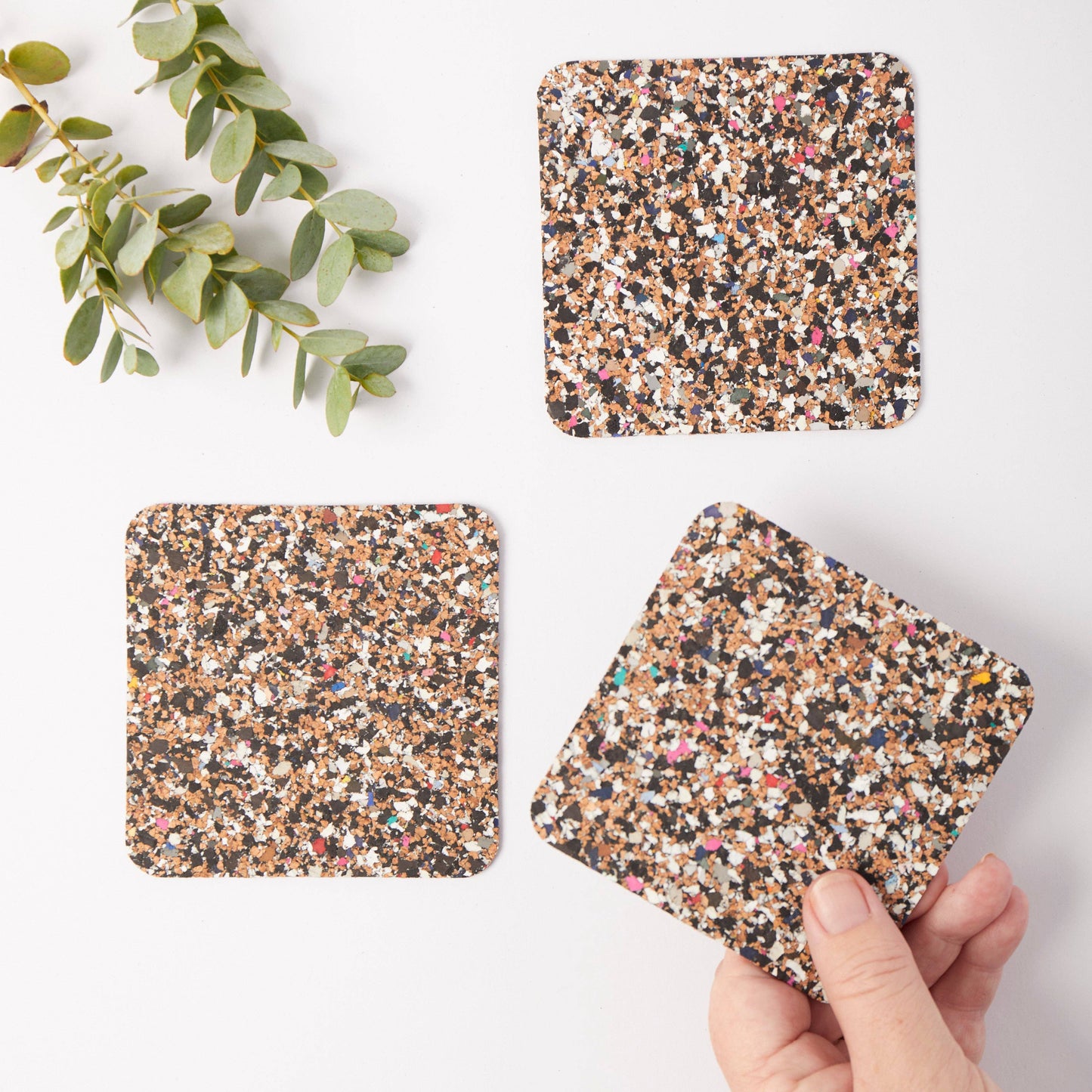 Beach Clean Coasters | Square | Set of 4