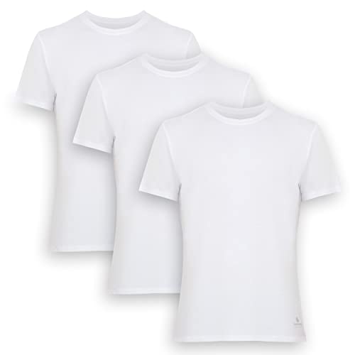 Bambooven - Men's Bamboo Crew Neck Undershirts (3-Pack)