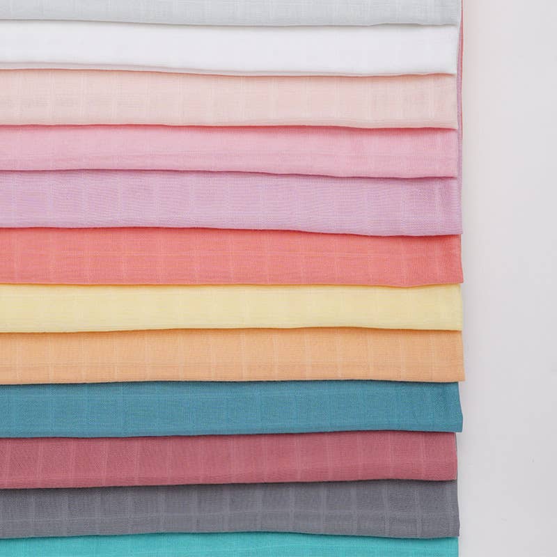 Ali+Oli - Bamboo Muslin Swaddle Blanket (Pure White)