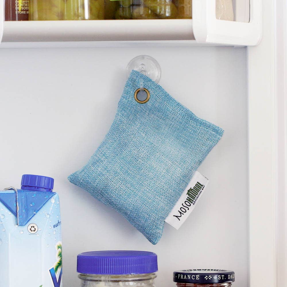 Fridge & Freezer Deodorizer w/ Bamboo Charcoal, Long-Lasting