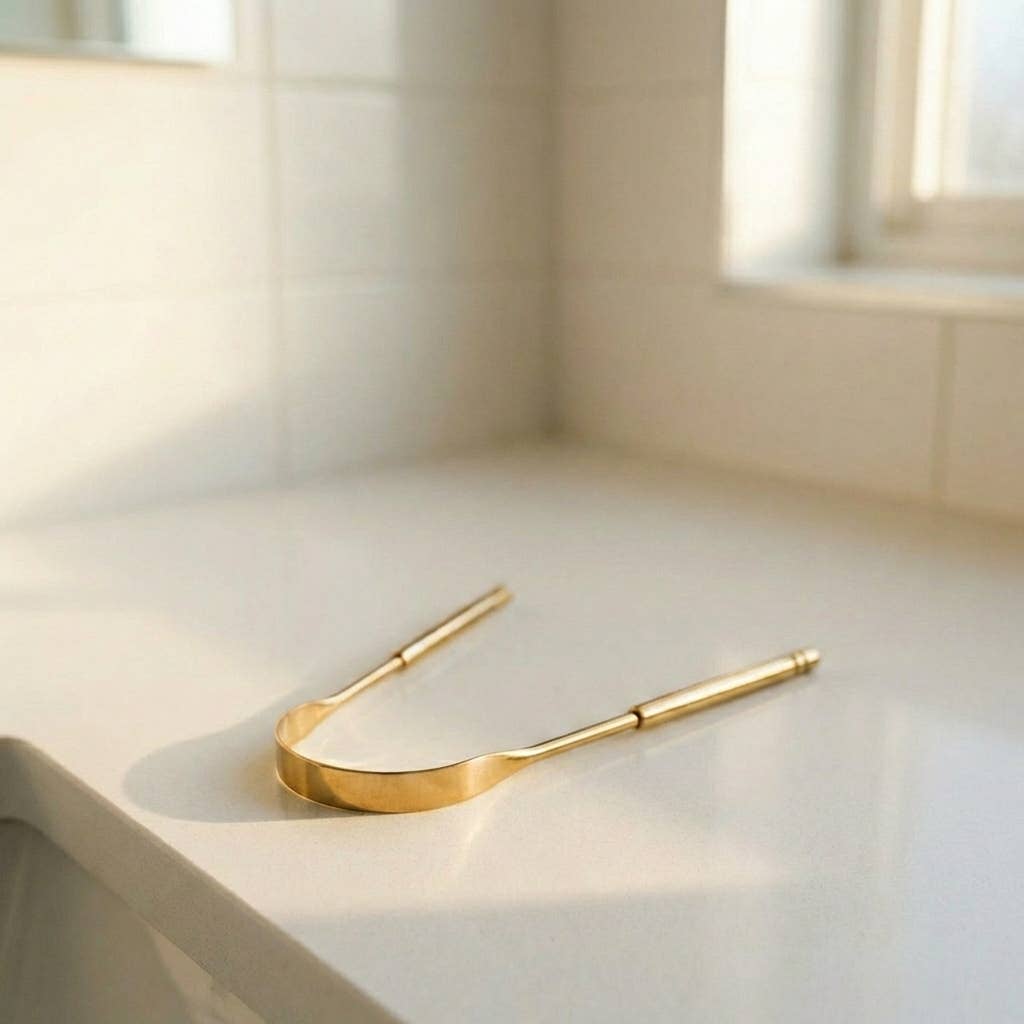 Stainless Steel Tongue Scraper | Dental Bestseller