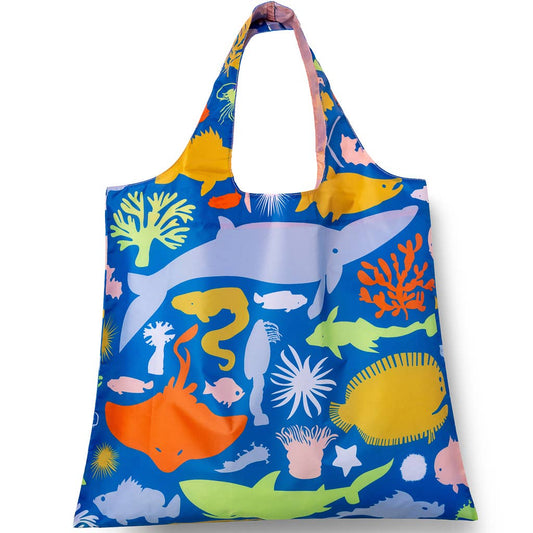 Sea Animals Art Sack® by Banquet Workshop - Beach Tote Bag