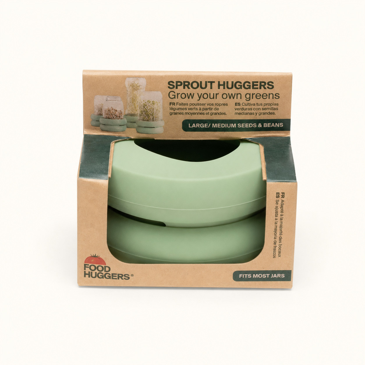 Food Huggers - Reusable Silicone Sprouting Lids