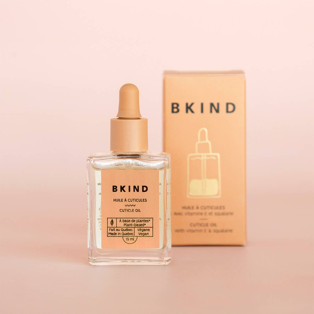 BKIND - Cuticle oil with vitamin E and squalane
