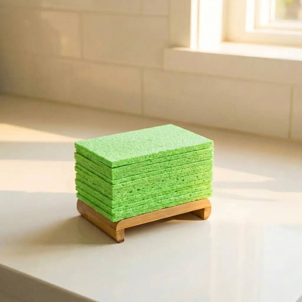 Compostable Cellulose Kitchen Sponge | Earth Day Bestseller