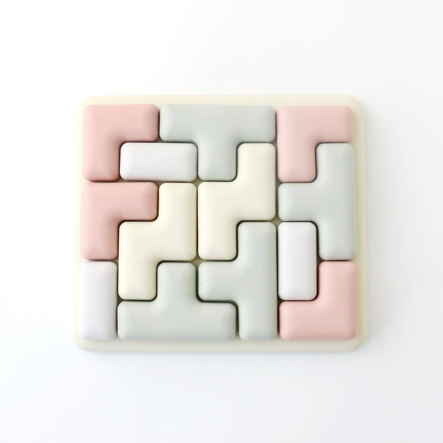 Ali+Oli - Pentomino Silicone Puzzle – Montessori Shape & Logic Toy
