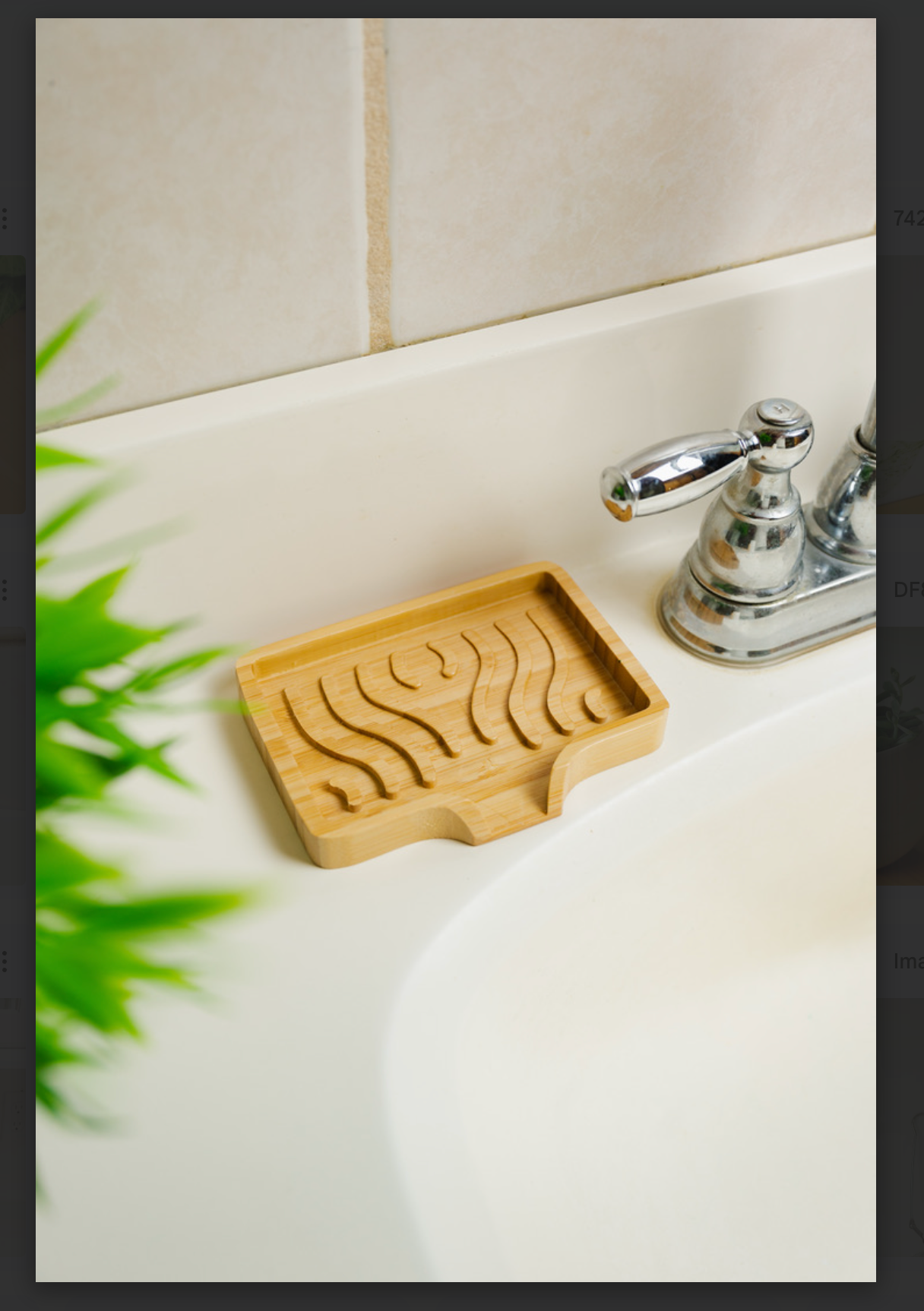 Bamboo Soap Lift | Wavy | Earth Day Bestseller