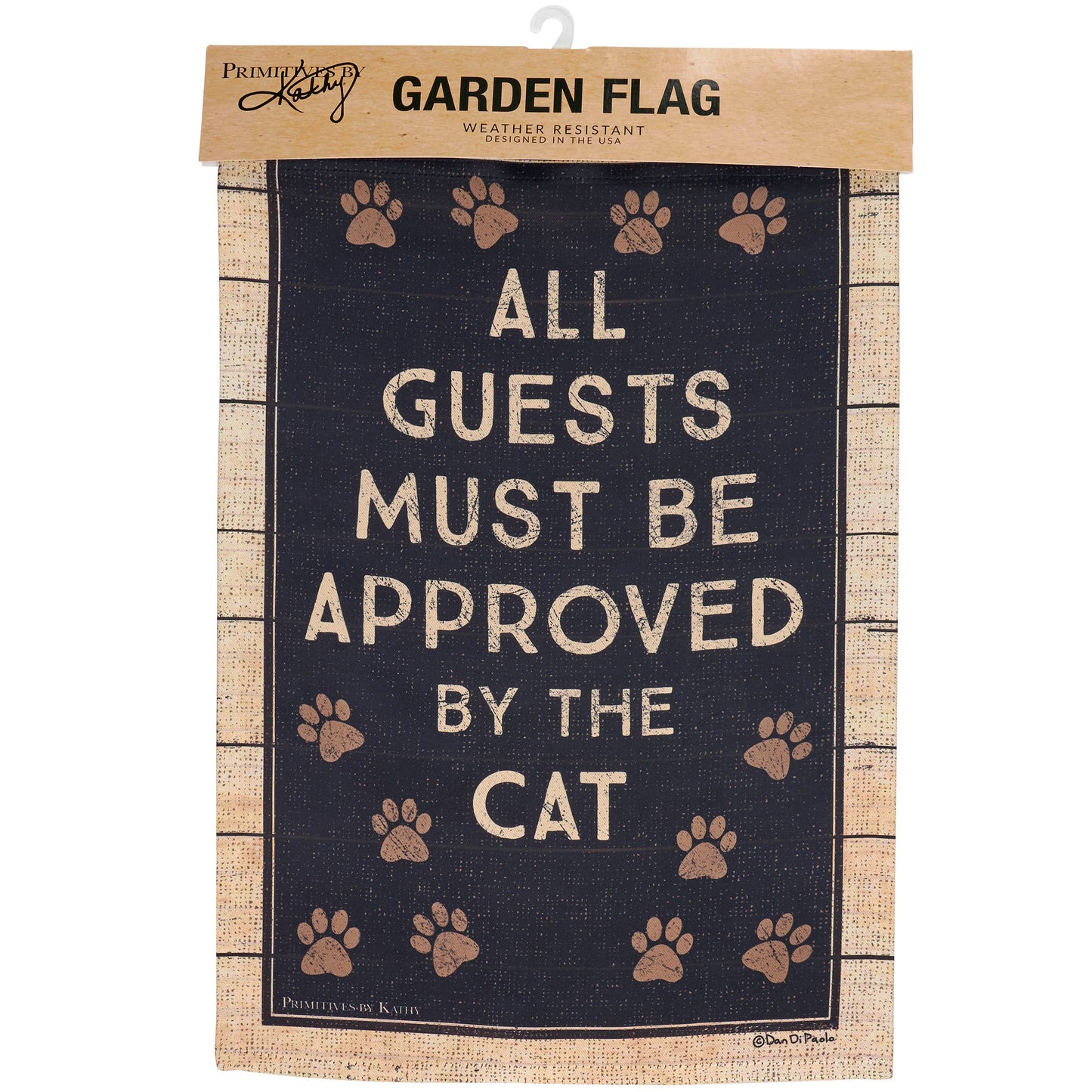 Approved By Cat Garden Flag