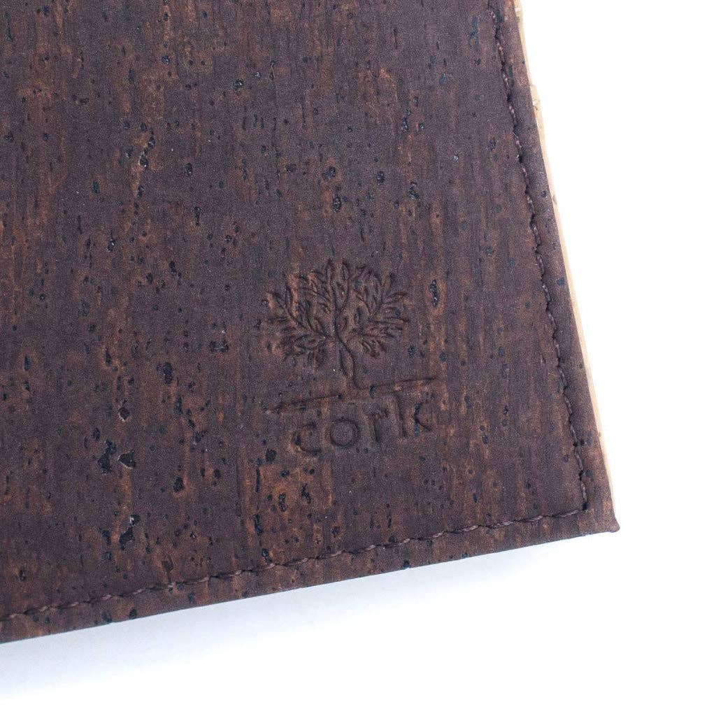 Meninas Bonitas Cork - Brown Cork Men's Wallet with Box Packaging BAG-2254