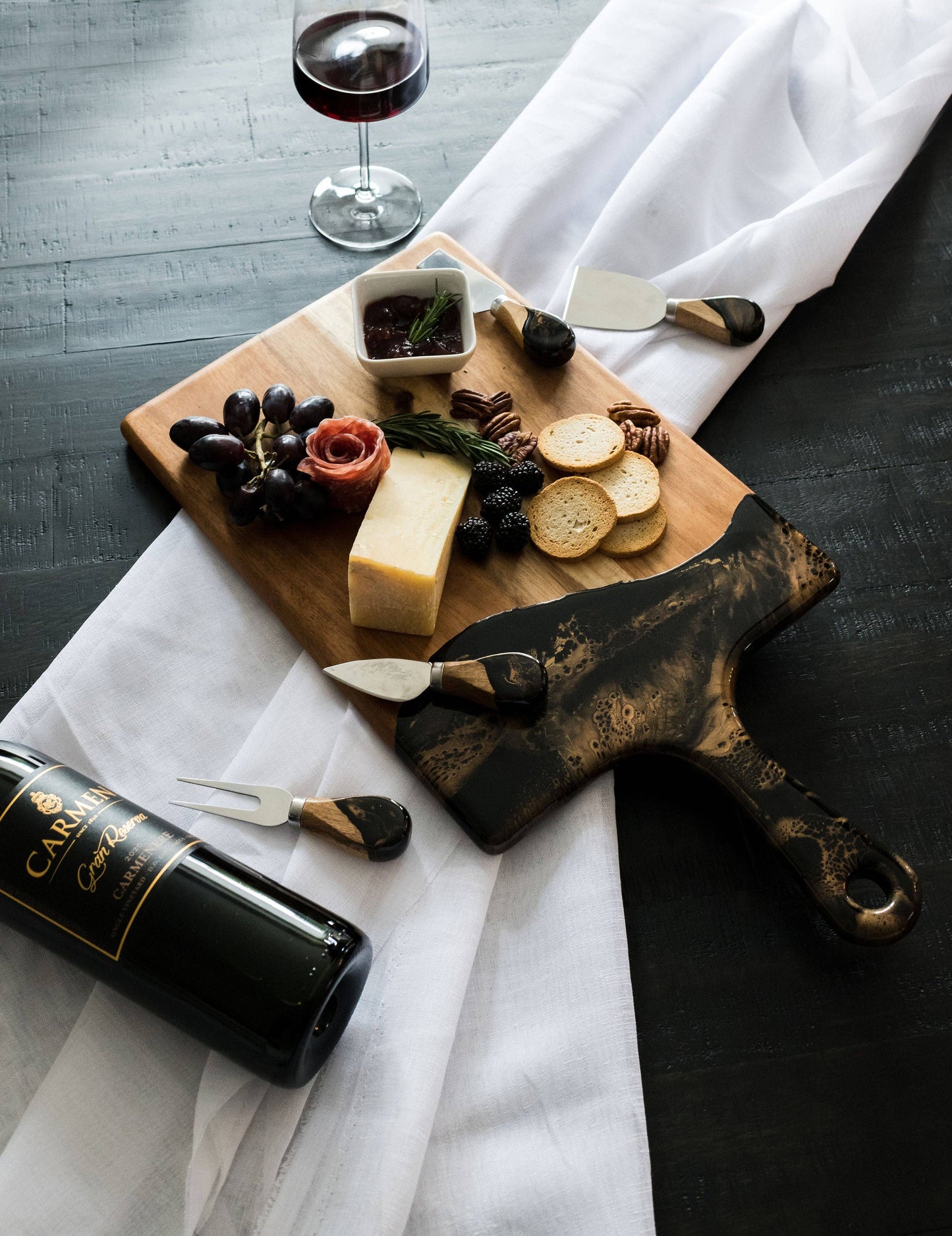 Resin Coated Cheese Knife Set - Set of 4 - NO TARIFFS!