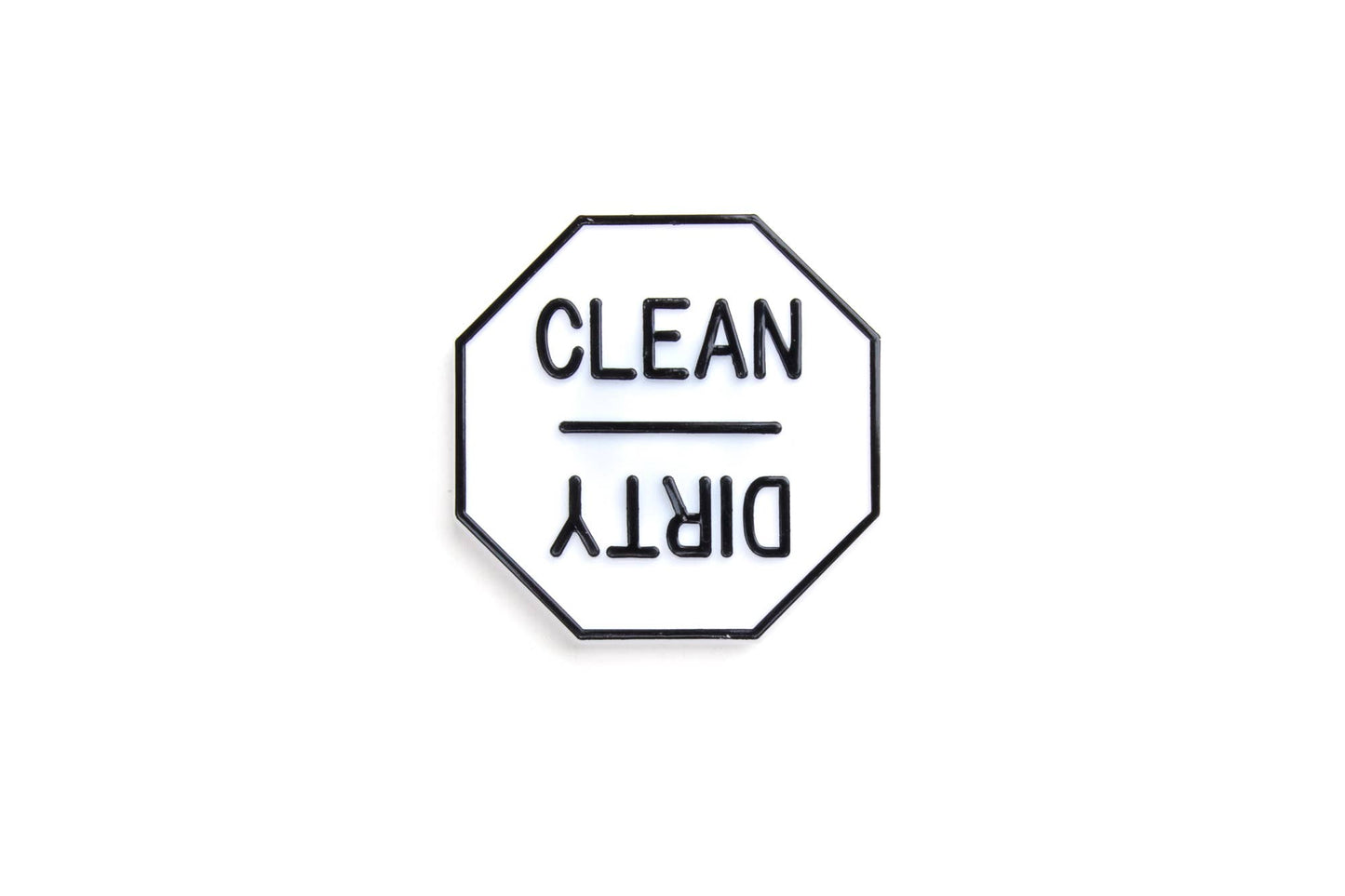 Fox Run Brands - Fox Run Clean or Dirty Dishwasher Magnet, 2.5" x 2.5"