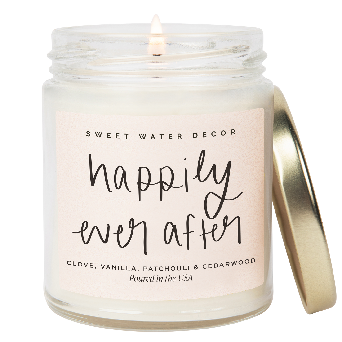 Sweet Water Decor - Happily Ever After 9 oz Soy Candle - Home Decor & Gifts