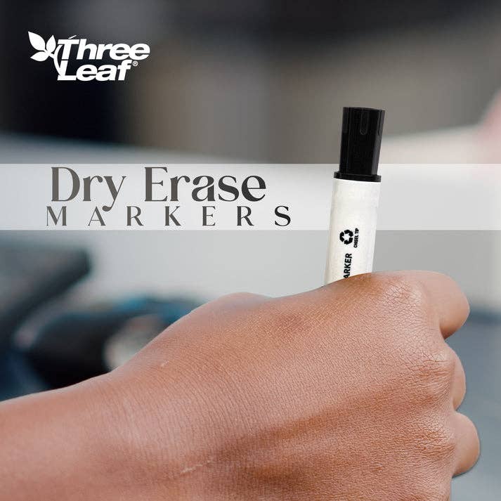 Three Leaf Dry Erase Marker 4 Ct.