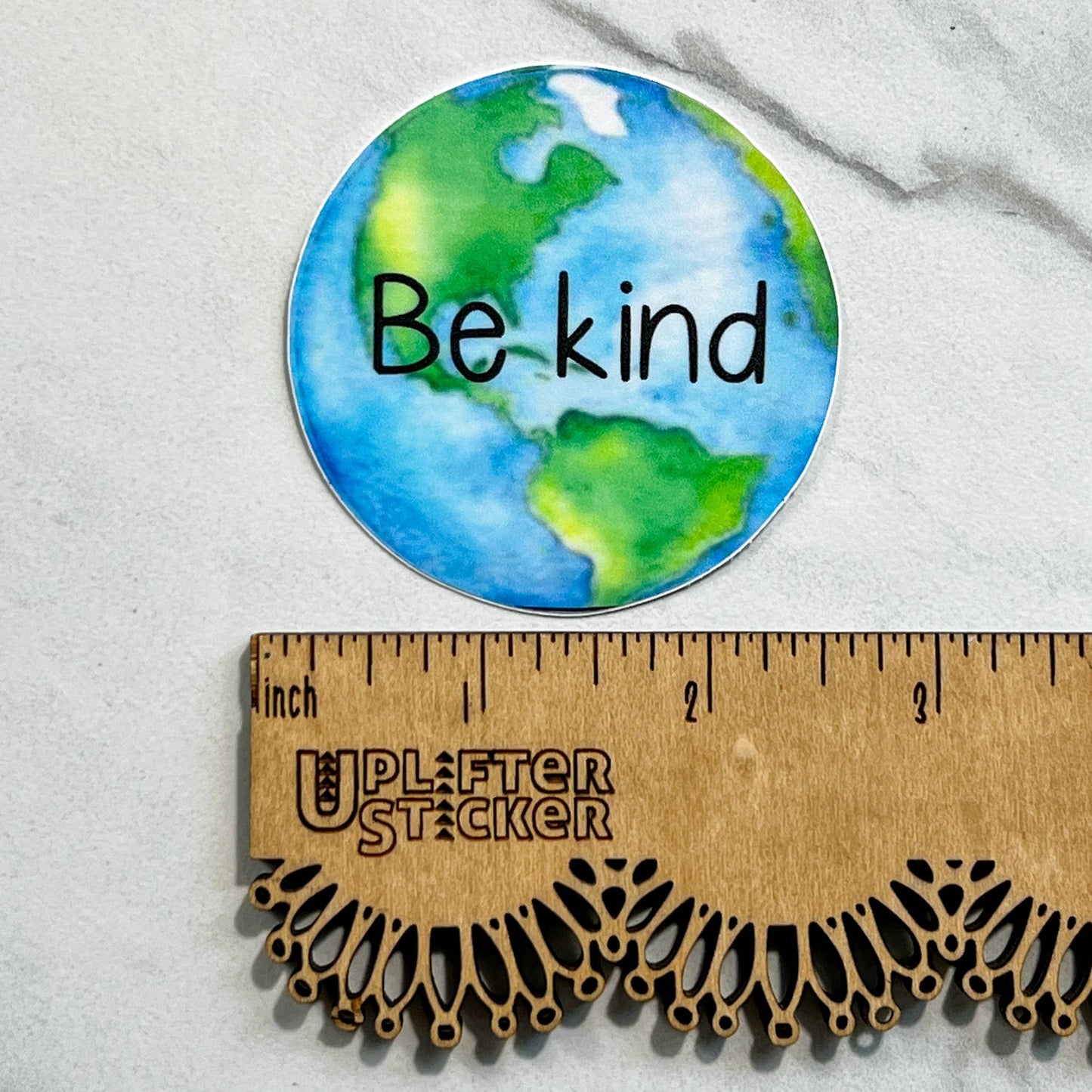 Uplifter Sticker - Be Kind World sticker