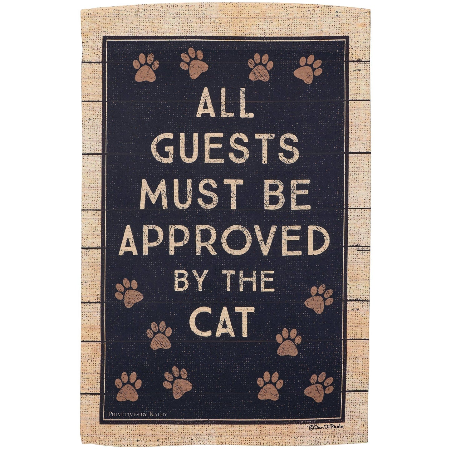 Approved By Cat Garden Flag