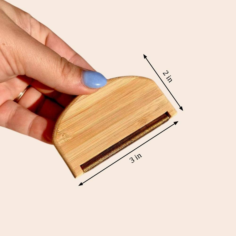 Bamboo Travel Lint Remover | Earth Day Bestseller