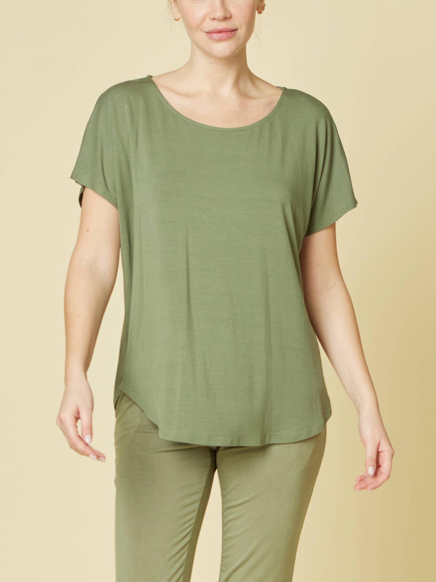 Studio Ko Clothing - BAMBOO CASUAL DOLMAN SLEEVE TOP
