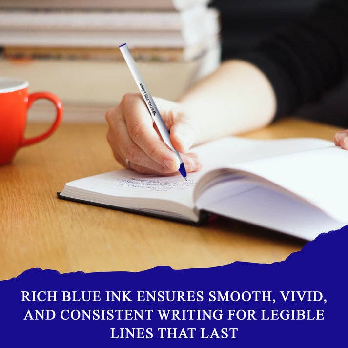 Blue Ink Stick Ball Point Pen