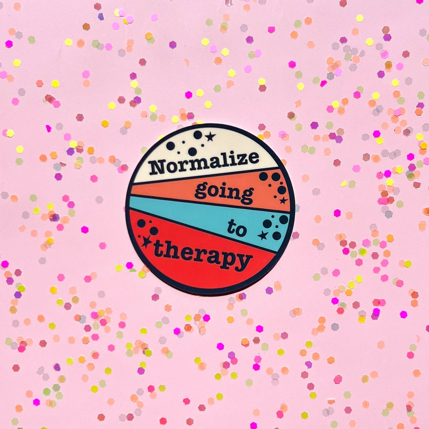 Uplifter Sticker - Normalize going to therapy sticker