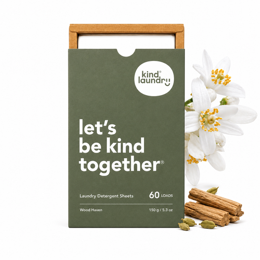 Zero Waste Laundry Detergent Sheets (Wood Haven)