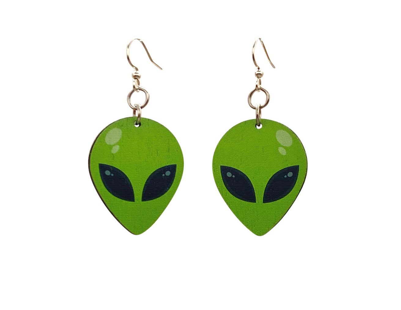 Green Tree Jewelry - Alien Earrings