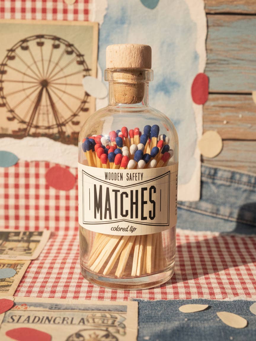 Made Market Co. - Vintage Apothecary USA Matches America 250 Celebration
