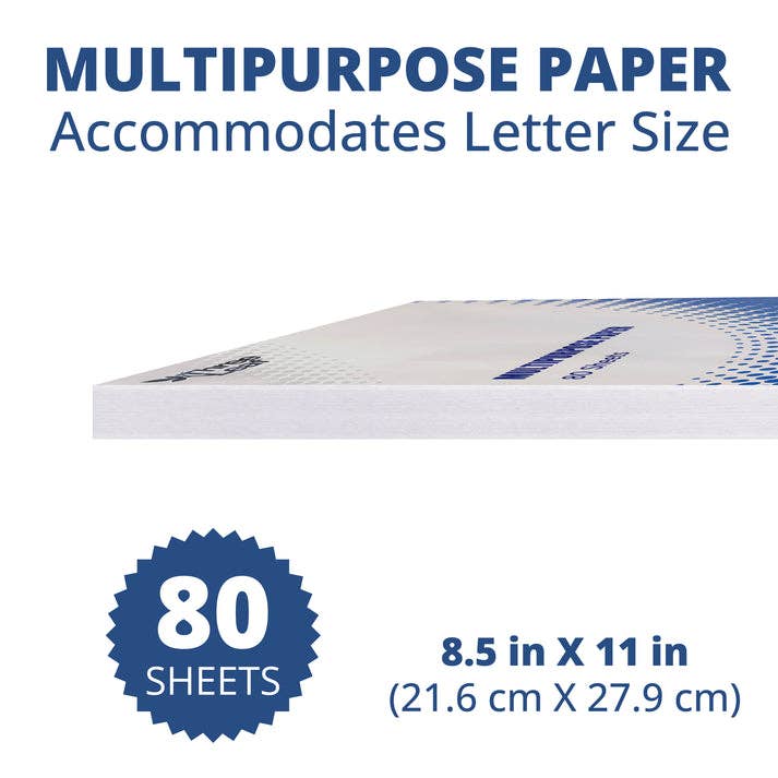 Three Leaf 80 Ct. Multipurpose Paper 8.5 X 11 Inch, 50 Pack