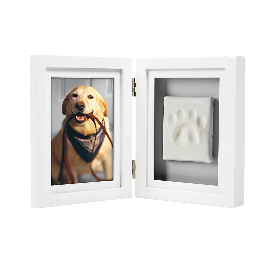 Pearhead - Pawprints Keepsake Photo Frame & Clay Impression Kit