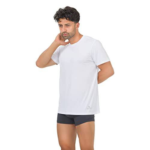 Bambooven - Men's Bamboo Crew Neck Undershirts (3-Pack)