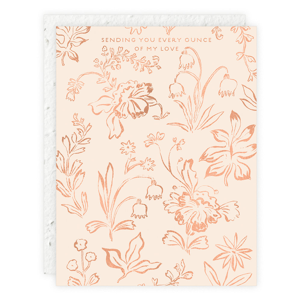 Ounce of Love - Sympathy Card
