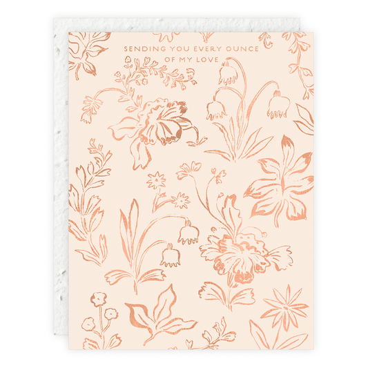 Ounce of Love - Sympathy Card