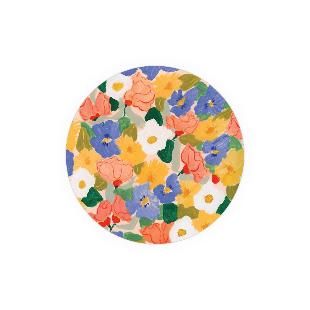 Flower Power Seedlings Coaster