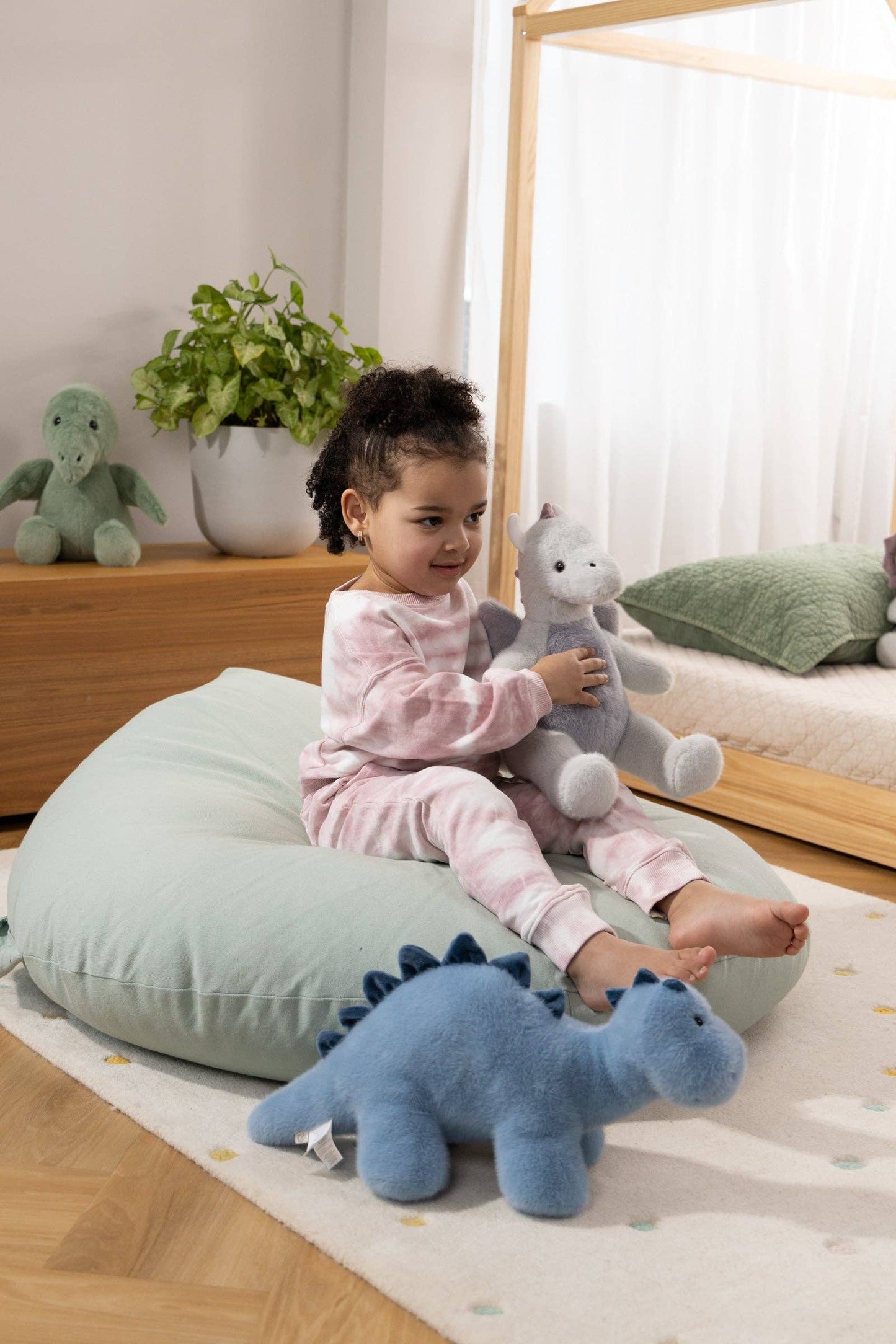 Coco Village - Dino Plush Toy - Blue Diplodocus