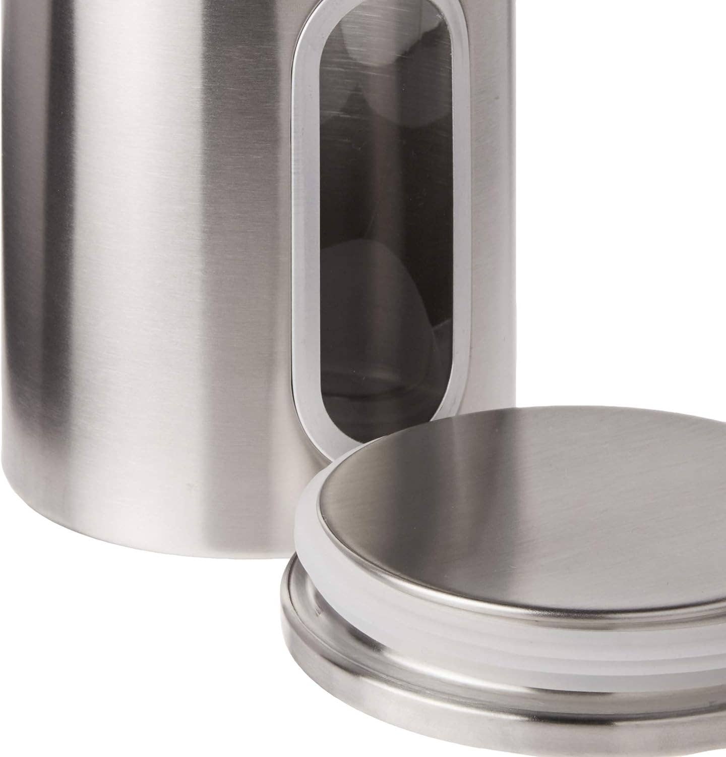 Fox Run Brands - Fox Run Stainless Steel Canister Set, 3-Piece Set