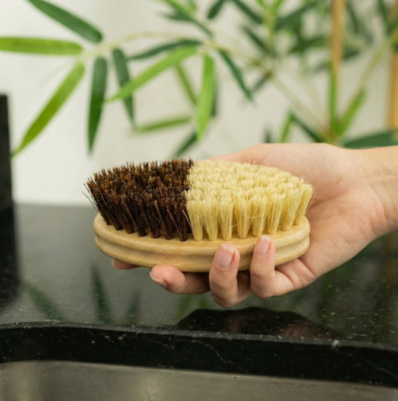 Bamboo Cleaning Brush | Vegetable & Kitchen Bestseller