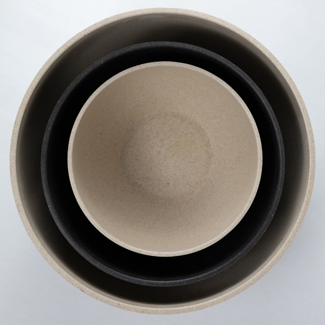 Loopy Products - Sustainable Bamboo Reusable Medium Serving Bowl w/o Lid