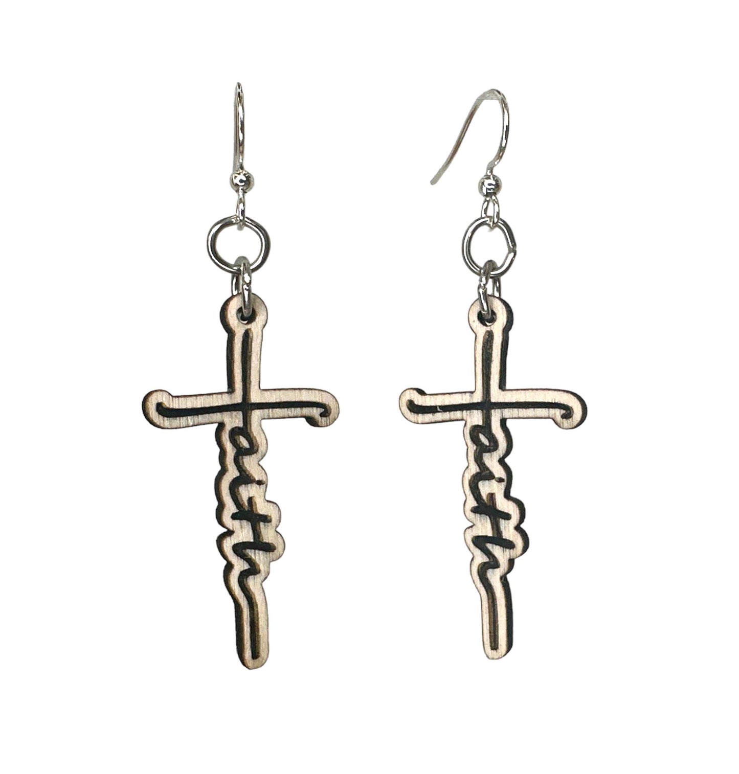 Green Tree Jewelry - Faith Earrings #1112