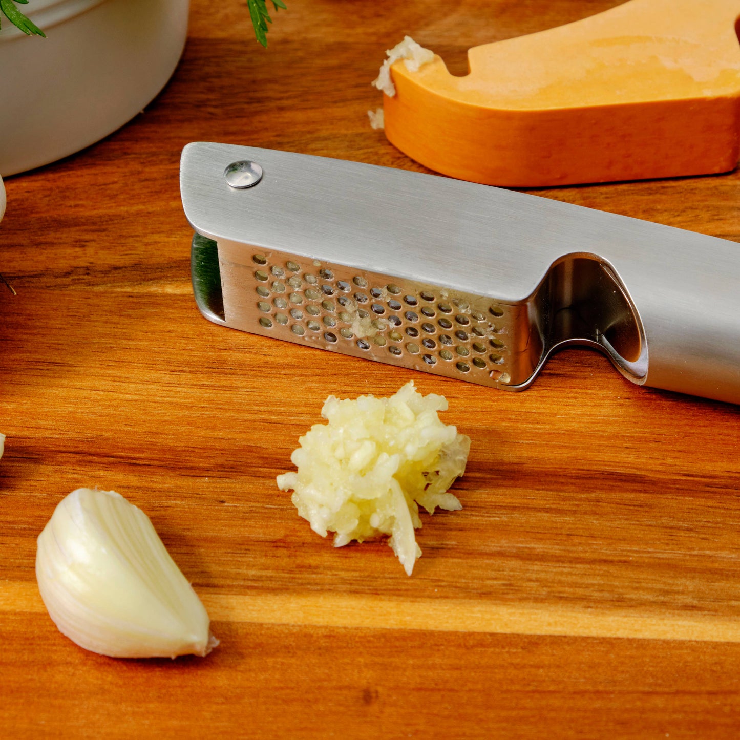 Full Circle Home - The No Mess Garlic Press (formerly Crushed It)