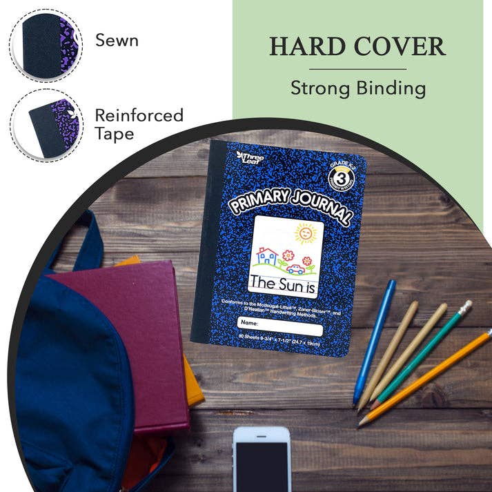 Composition Primary Notebook (Wide Ruled)