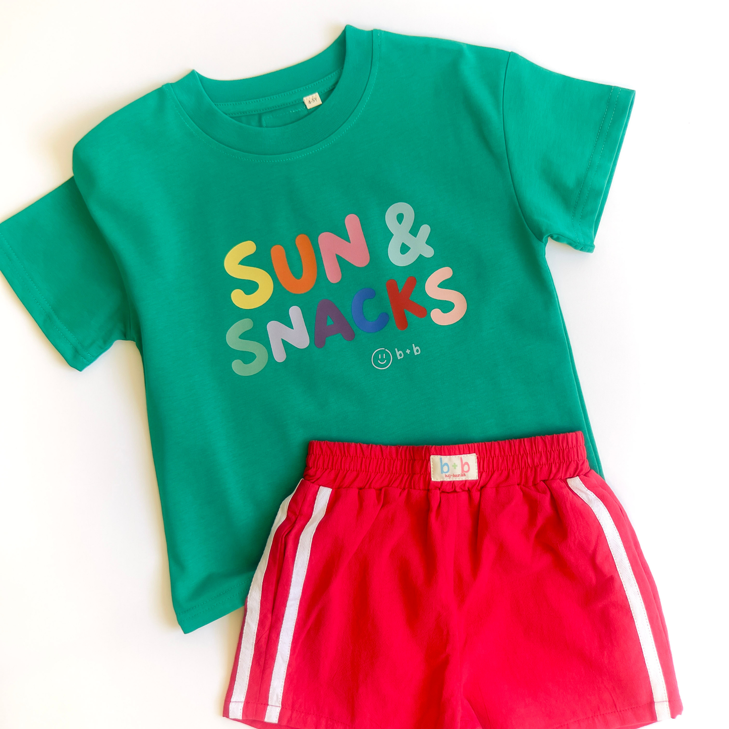 Sun & Snacks Kids Organic Cotton Tee