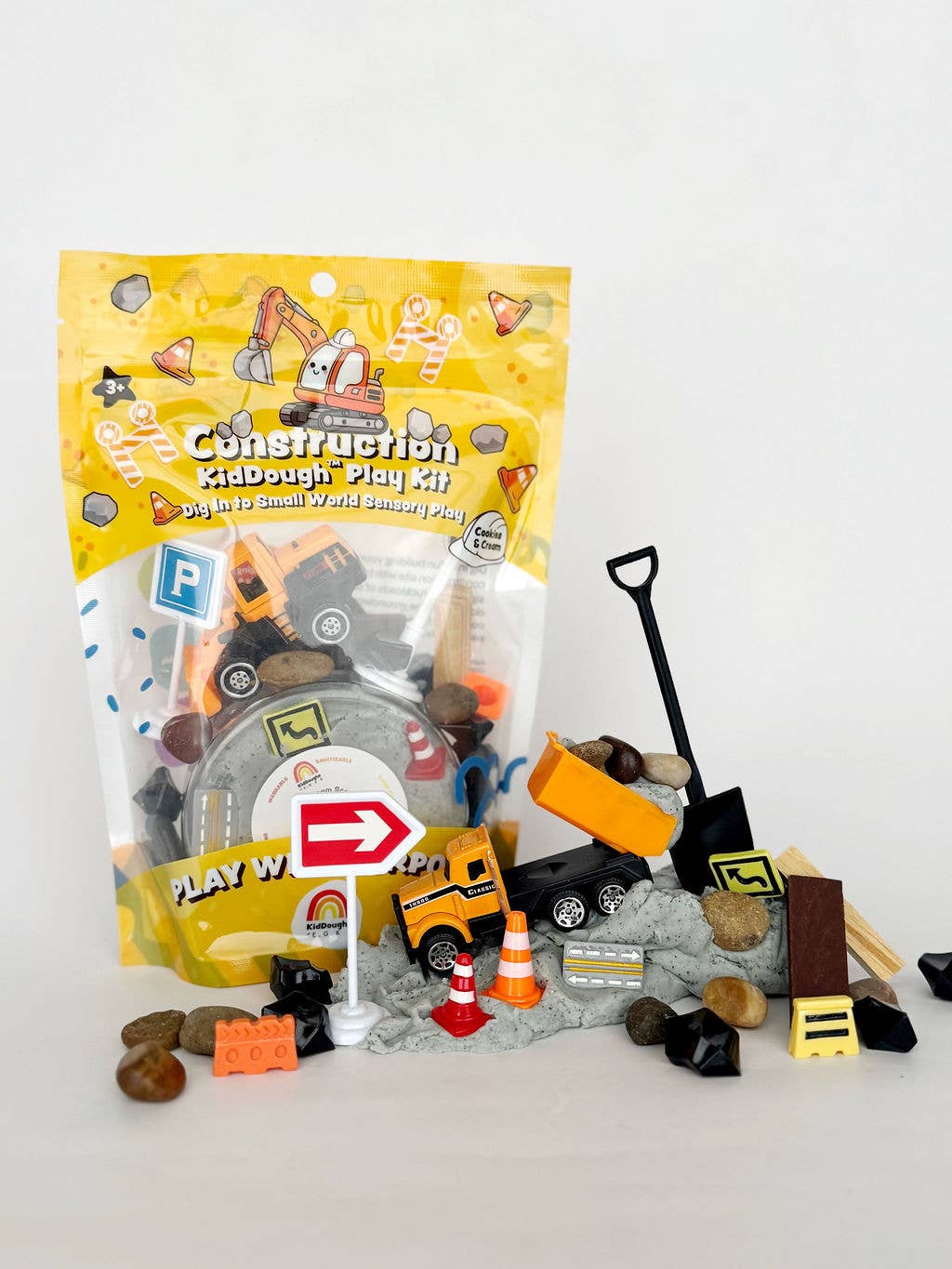 Earth Grown KidDoughs (KidDoughs by EGKD) - Construction KidDough Play Kit