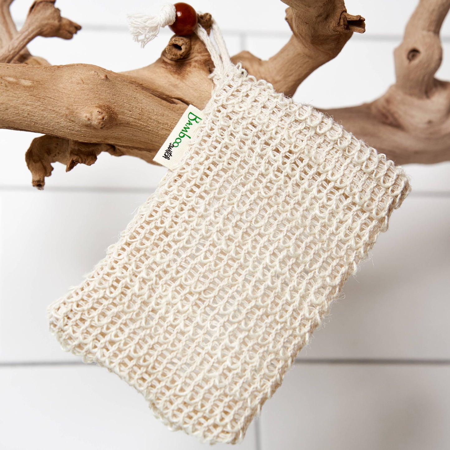 Compostable Sisal Soap Saver Bag | Earth Day Bestseller