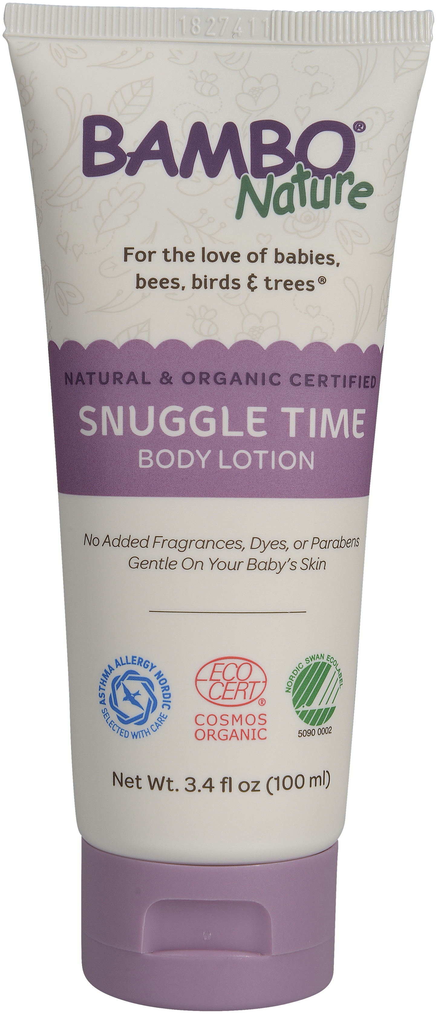 Bambo Nature Snuggle Time - Body Lotion 3.4oz