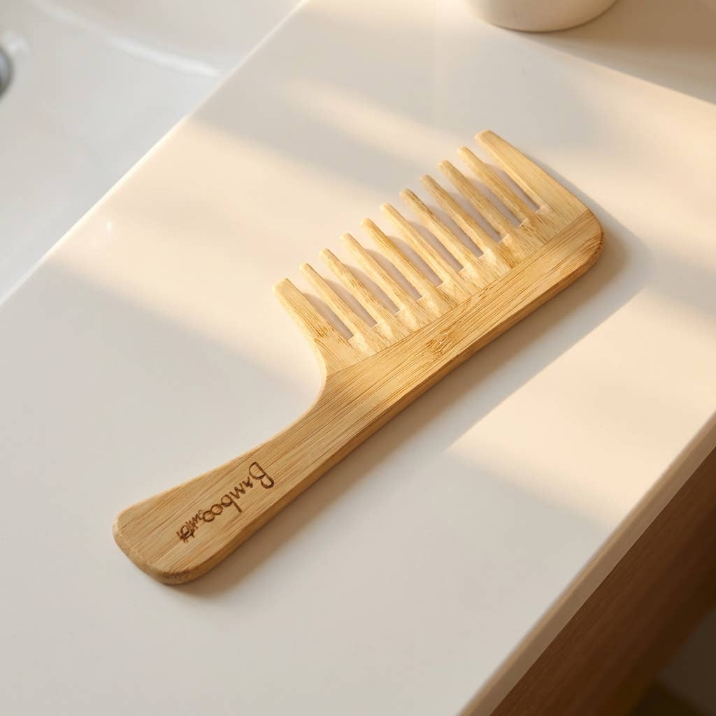Bamboo Detangling Wide Comb | Haircare Bestseller