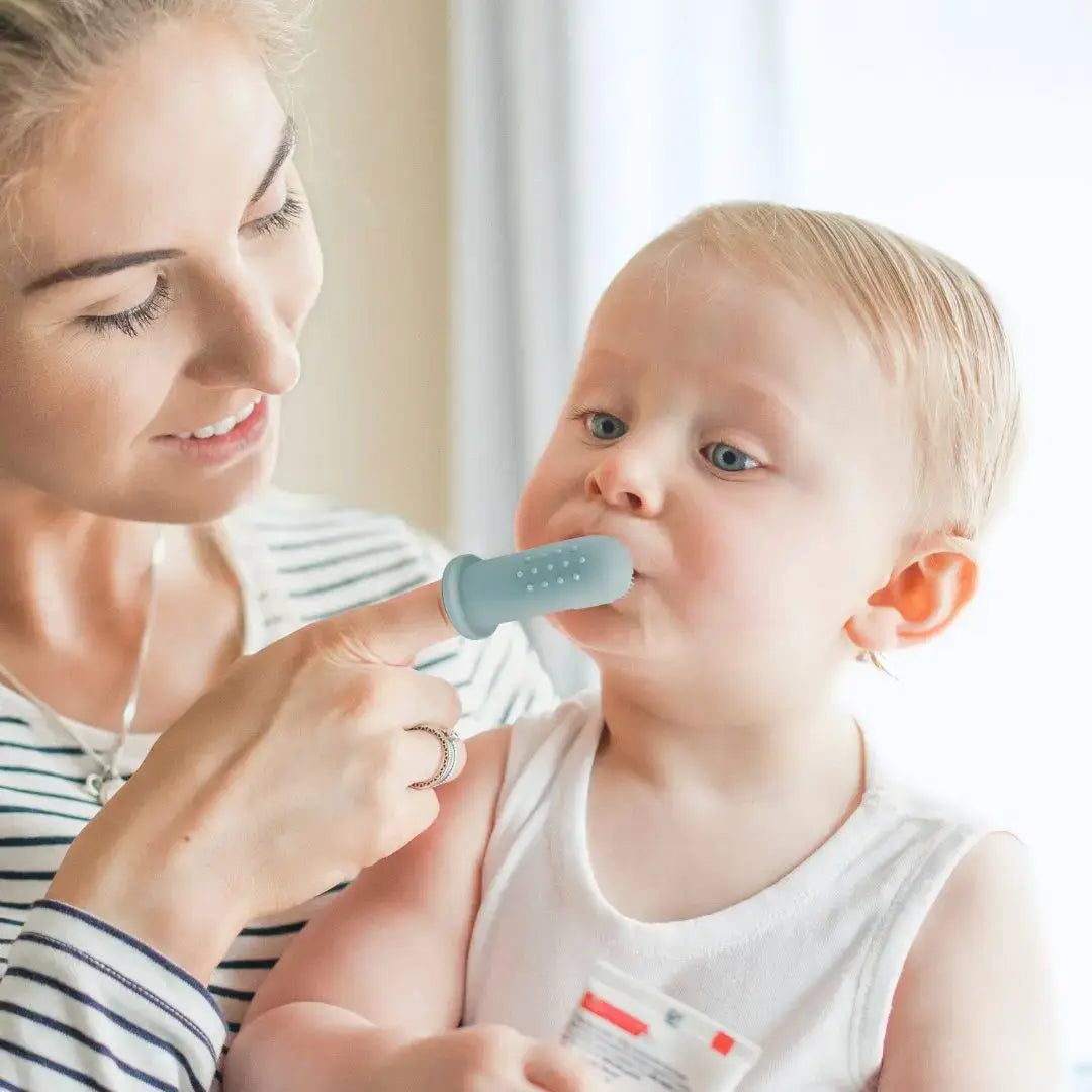 Infant Toothbrush - Lavender & Cream