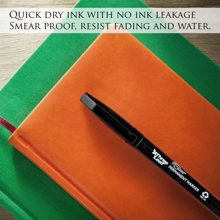 Permanent Marker 4 Ct., Fine Tip