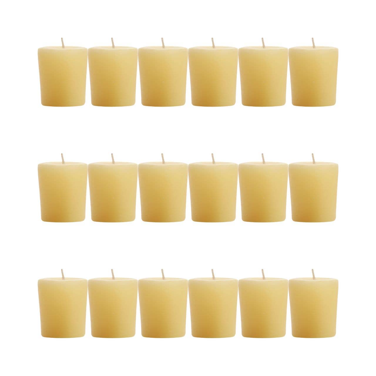 Citronella Votive Candles  Beeswax Blend  Case of 18