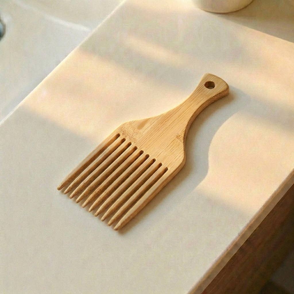 Bamboo Hair Pick | Earth Day Bestseller