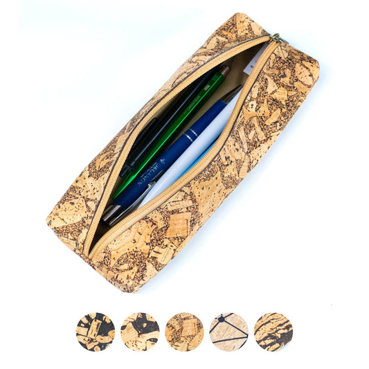 Cork Pencil Case  Pack of 5 | Lightweight, Durable & Stylish BAGP-339