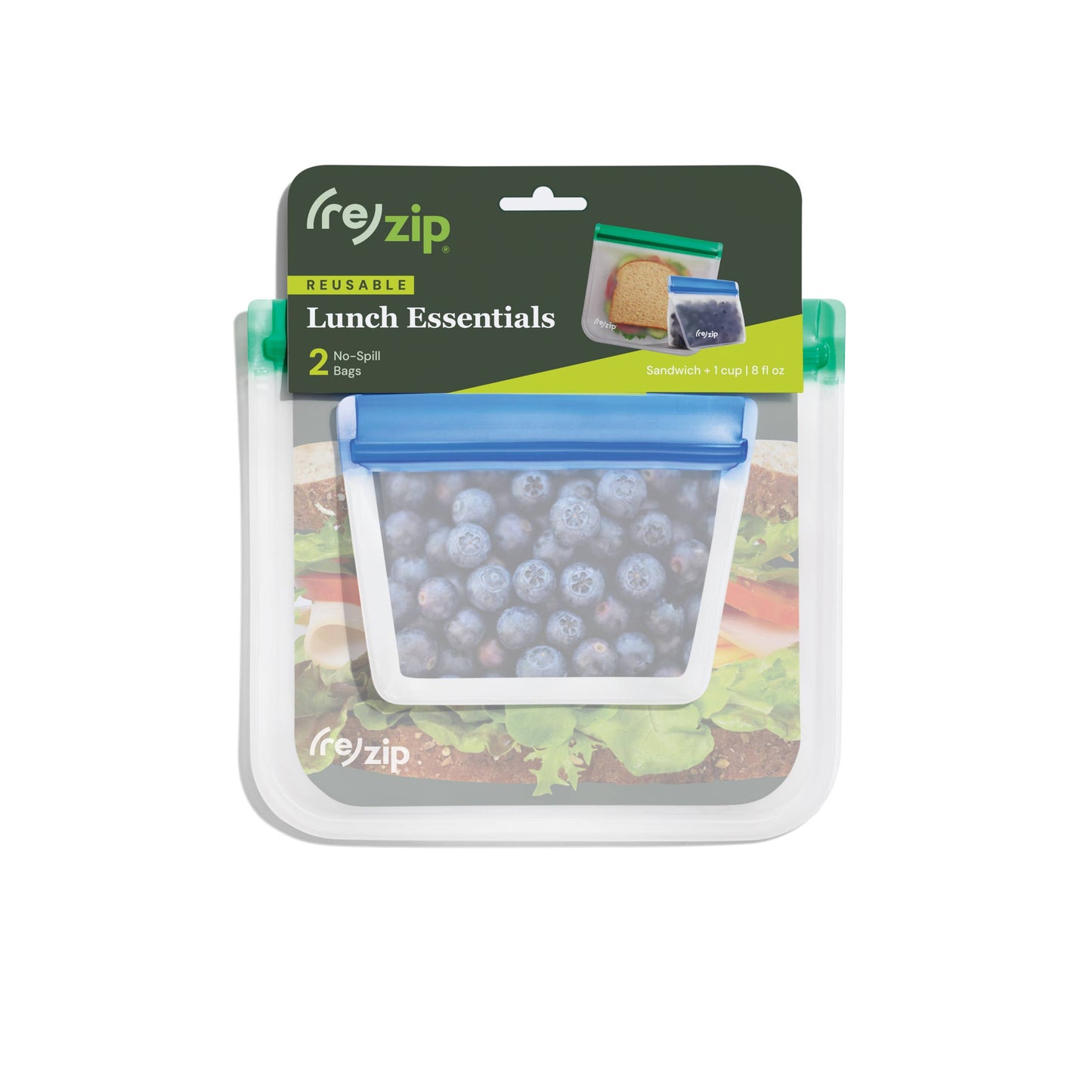 Reusable Lunch Essentials Kit - 2-piece